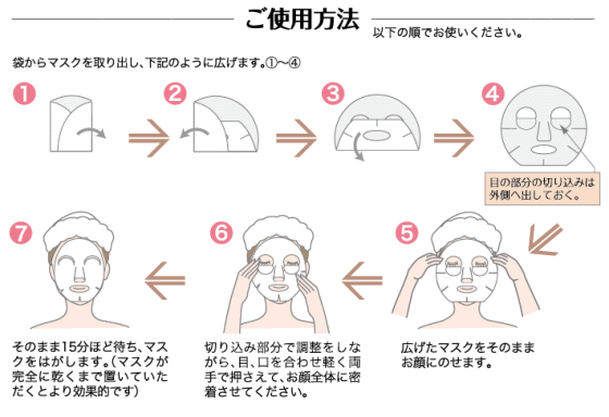 シナリー シノワーズ フェイスアップマスク